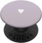 Lavender Purple Cute Hand Drawn Heart Minimalist PopGrip Standard by PopSockets