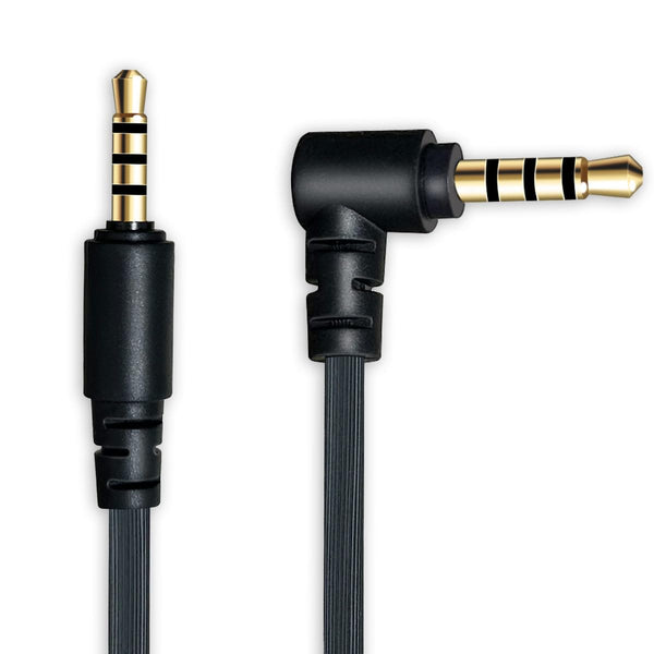Replacement Audio Aux Cable for Razer BlackShark V2 Pro Wireless Gaming Headsets (Black)
