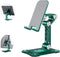 Pezixueran Phone Stand for Desk. Foldable Desktop Mobile Phone Stand with Angle Height