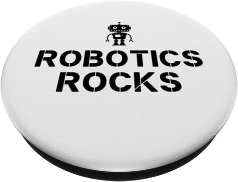 I Love Robots Droid Builder Robotics Engineer Robotics Rocks PopSockets Standard PopGrip
