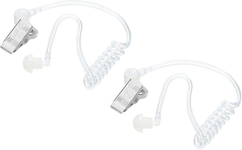MECCANIXITY Ear Piece Headset Earpiece, Agent Secret Earpiece Costume Prop, Replacement Acoustic Tube for 2-Way Radio