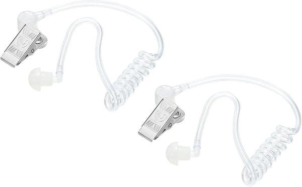 MECCANIXITY Ear Piece Headset Earpiece, Agent Secret Earpiece Costume Prop, Replacement Acoustic Tube for 2-Way Radio