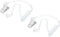 MECCANIXITY Ear Piece Headset Earpiece, Agent Secret Earpiece Costume Prop, Replacement Acoustic Tube for 2-Way Radio