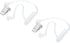 MECCANIXITY Ear Piece Headset Earpiece, Agent Secret Earpiece Costume Prop, Replacement Acoustic Tube for 2-Way Radio