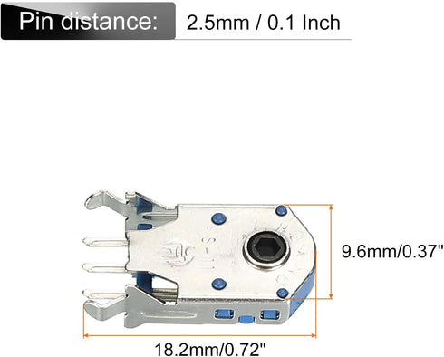 MECCANIXITY Mouse Wheel Encoder 11mm 300W Time Accurate Decoder Rotary Mouse Scroll Wheel Encoder 5 Pcs