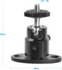 CAMVATE Mini Ball Head 1/4"-20 with Ceiling Mount for CCTV & Video Wall Monitors - 1991