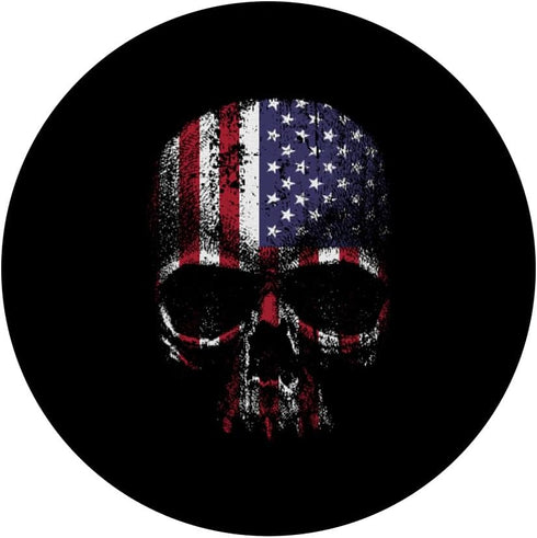 America Flag USA US Skull PopSockets Standard PopGrip