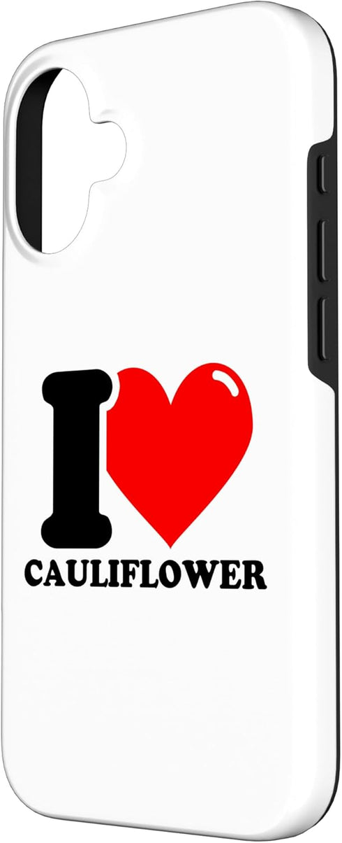 I heart Cauliflower 16 I Love Cauliflower Case for iPhone