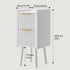2 UWNS015W IBUYKE Narrow Nightstand, Small Slim Bedside Table with Drawer, Space Saving, Wood Side End Tables