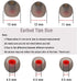 Silicone Replacement Earbud Tips for In-Ear Headphones (3.8mm-5.5mm) - 18 Pairs S, M, L Eartips for Ultimate Comfort.