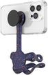 PopSockets Flexible Phone Mount & Stand, Universal Device Tripod Mount - Circus Regrind French Navy.