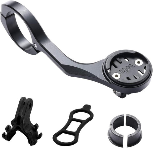 Out Front Combo Mount, Bicycle Handlebar Mount for Wahoo Elemnt, Bolt, Mini, Sport Action Camera, Black