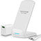 Fast Wireless Charger, NANAMI 7.5W Wireless Charging Stand with QC3.0 Adapter, Compatible with iPhone 15/14/13/12/SE