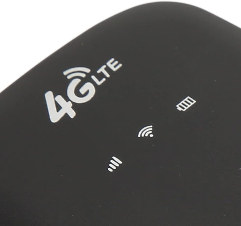 ciciglow 4G 140 Countries Mobile Hotspot Router, Portable Router with SIM Card Slot, Pocket Device with LED Display