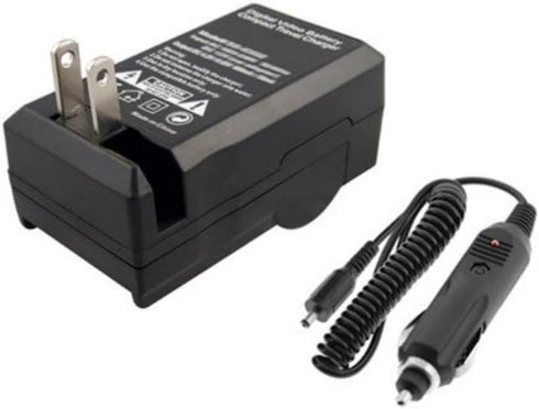 Pack of 2 DMW-BCK7 Batteries and Charger for Panasonic Lumix DMC-FH25, DMC-FH27, DMC-FP5, DMC-FP7, and More