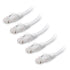 Cable Matters 10Gbps 5-Pack Snagless Cat 6 Ethernet Cable - 10ft, Cat