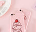 UnnFiko Pig Phone Case Compatible with iPhone 6/6s, Cute Cartoon Animal Silicone Protective Case for Women