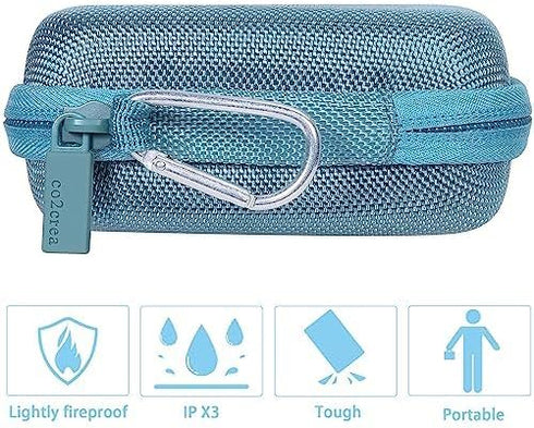 co2CREA Hard Case for Anker 621 Nano Power Bank 5,000mAh 12W Portable Charger, Blue Case