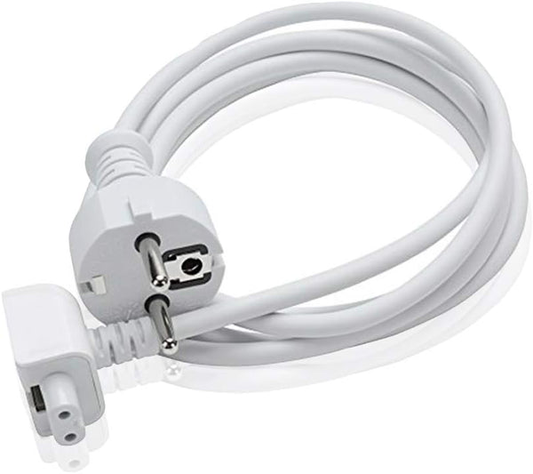 Extension Wall Cord Plug EU Standard for MacBook 11 Inch 13 Inch 60W, MacBook Pro 15-17 Inch 85W Power Adapter