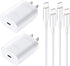 Super Fast Charger 25W USB Type C Block with 8FT Cable for Samsung Galaxy S24/S23/S22 Ultra/S21/S20/Note 10/20