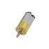 GGGMVGVFL 030 16mm 5V 6V 9V 12V 28RPM Mini Reducer Gear Motor DC Slow Speed Full Metal Gearbox High Torque for Toy