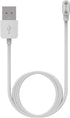 FitTurn Charger for ID205L ID205U ID205S or SW021 Smart Watch, Magnetic USB Charging Cable - Black, White