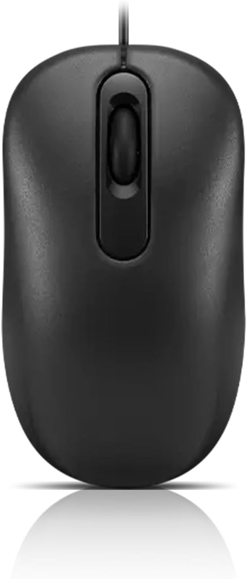 Lenovo 100 Wired USB Computer Mouse for PC, Laptop, Computer with Windows -