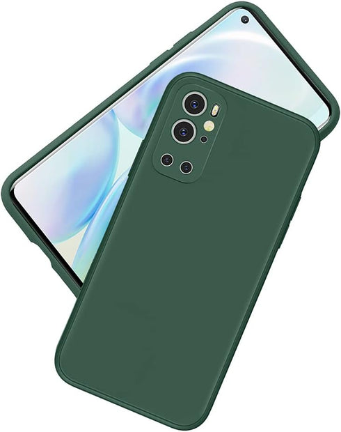 Bastmei Case for OnePlus 9 Pro 5G (2021), Non-Slip Matte Finish Cover with Soft TPU Protection (Green)