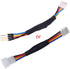Hanzou Deceleration Line 27O PC Case Fan RPM Speed Reduction Silent Connector Resistor Cable for Quiet Mode