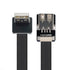 xiwai 2m Up Angled USB 2.0 Type-A Male to Female Extension Data Flat Slim FPC Cable for FPV, Disk, Scanner, Printer
