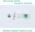 Kutethy X Gateron Jade Series Dual-Stage Spring Pre Lubed Switches Silver V3 Pro, 3-Pin 45gf Linear/RGB/LED Switches