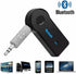 Bluetooth Transmitter Receiver Wireless Adapter, 3.5mm Aux Jack Stereo Audio Input Output for TV Car Headphone Speakers
