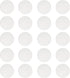 PATIKIL 15mm Metal Plate for Phone Magnet, 20pcs Round Adhesive Metal Plate Replacement