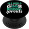 Brussel Sprouts Recipes Funny Organic Fresh Vegetable Food PopSockets Standard PopGrip for Foodies
