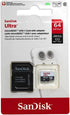 Sandisk Ultra MicroSDXC 64GB + SD Adapter 100MB/S Class 10 UHS-I Tablet Packaging