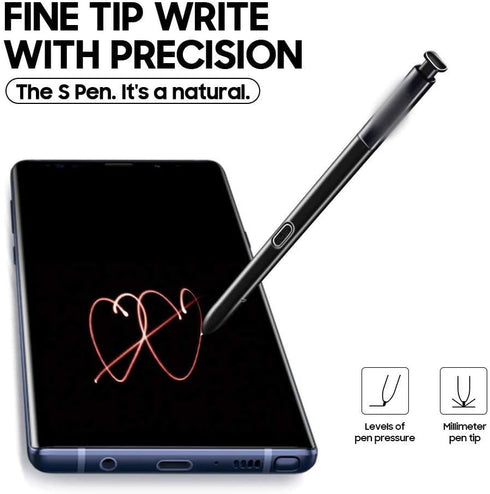 Note 9 S Pen with Bluetooth Replacement Pen for Samsung Galaxy Note 9, Note 9 5G Stylus Pen (Black).