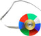 NEW Home Repair Part Projector Color Wheel Replacement for Optoma HD70, DV10, 42mm Diameter Copper Ring