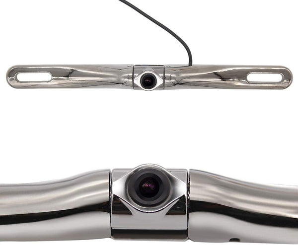 HD Backup Camera - 170 Wide Angle, Universal License Plate, IP69 Waterproof for Cars and Trucks