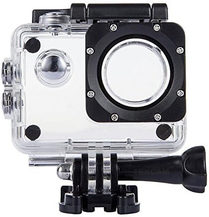 Action Camera Waterproof Housing Case Compatible with AKASO EK7000 V50 Elite, Replacement Waterproof Protective Housing