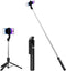 Tianle Selfie Stick, 51 Inch Phone Tripod Extendable Cell Phone Tripod Stand with