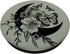 Sage Grey Black Butterfly Crescent Moon Flower PopSockets Swappable PopGrip