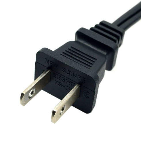 chenyang NEMA 1-15P USA Outlet to IEC 320 C7 90 Degree Angled Power Cable 1M