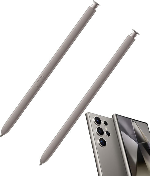 2 Pack Light Gray Galaxy S24 Ultra S Pen Replacement for Samsung Galaxy S24 Ultra 5G Stylus Pen