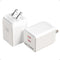 35W USB C Charger, TRYTHINK Dual Port Compact Foldable GaN PD Fast Wall Charger, 2 Pack