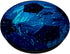 Galaxy Soccerball Blue Cool Sport Art, Football Player Gift PopSockets Standard PopGrip
