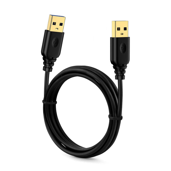 USB to USB Cable 6FT, USB3.0 Male to Male A to A