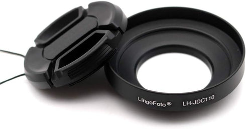 Camera Metal Lens Hood Filter Protector for Canon Power Shot G1X Mark III, Replaces LH-DC110