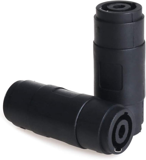 NANYI NL4FC Speakon Cable, 4Pin Speaker/Amp Female to Female Plug Jack Connector, 2 Pack