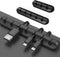 Cable Clips Cord Management Organizer, 3 Packs Silicone Adhesive Hooks for Desktop and Office