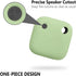 Geiomoo Silicone Case Compatible with Tile Mate 2022, Protective Cover with Carabiner (Luminous Green)